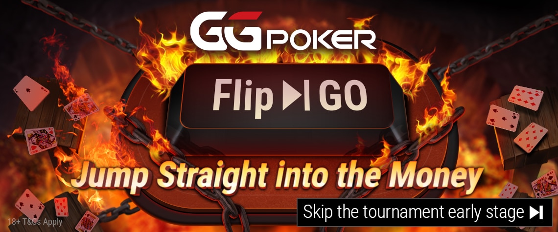 Jump Straight Into The Money With GGPoker’s Flip & Go Tournaments