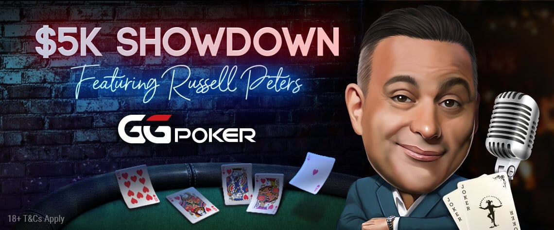 $5K Showdown за участю Рассела Пітерса – 30 березня о 19:00 ET